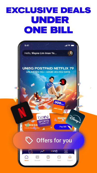 MyUnifi screenshot 2