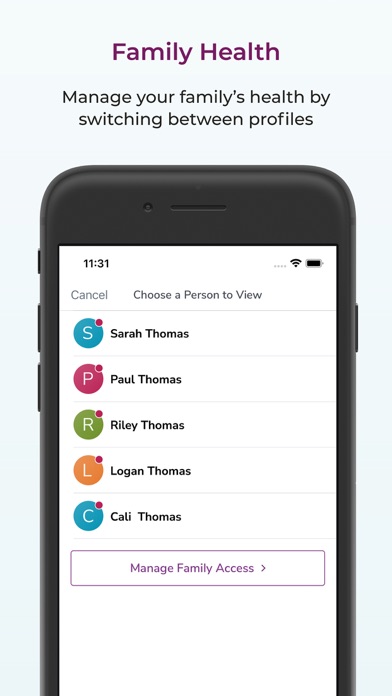 MyUPMC screenshot 1