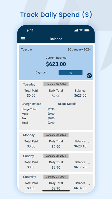MyUsage Mobile screenshot 5