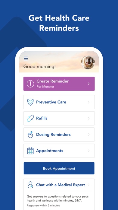 myVCA screenshot 4