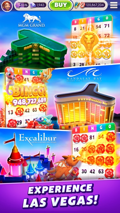 myVEGAS Bingo - Bingo Games screenshot 1
