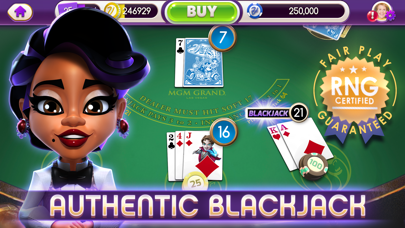 myVEGAS Blackjack – Casino screenshot 3