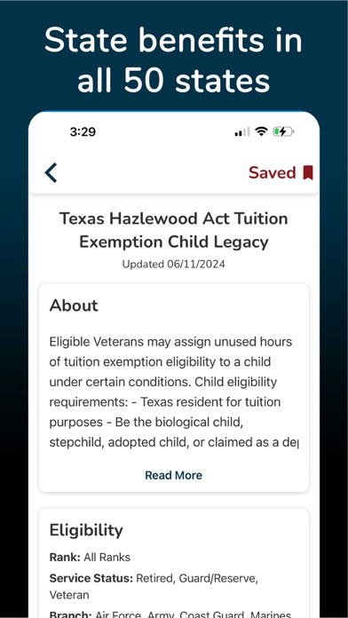 MyVetBENEFITS screenshot 2