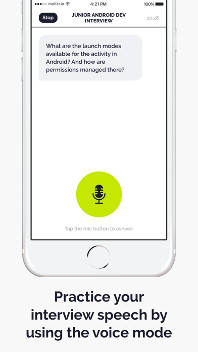 MyVirtualPeer – Job Interviews screenshot 2