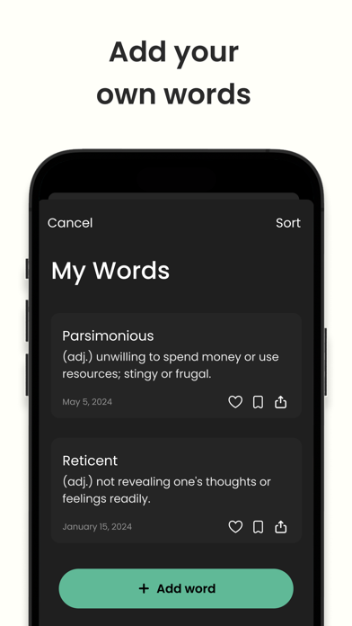 MyVocab - Learn new words screenshot 2