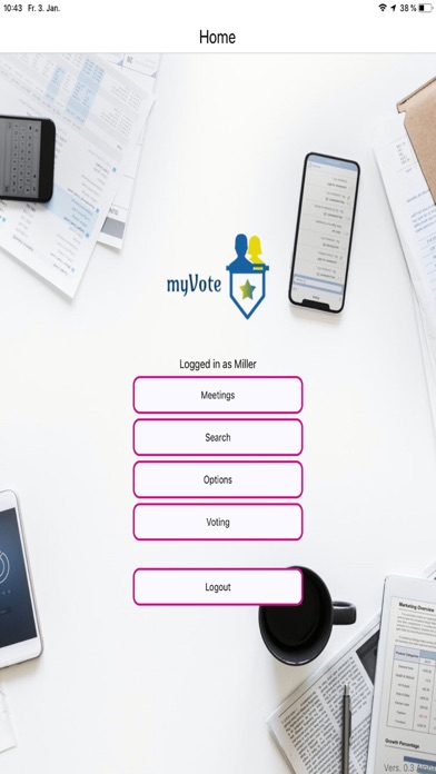 myVoting screenshot 1