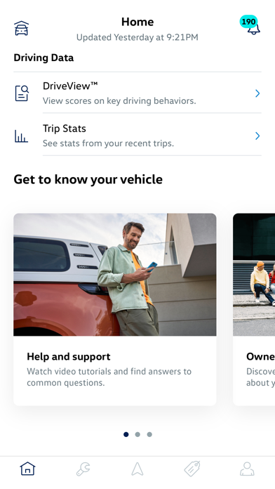 myVW screenshot 3