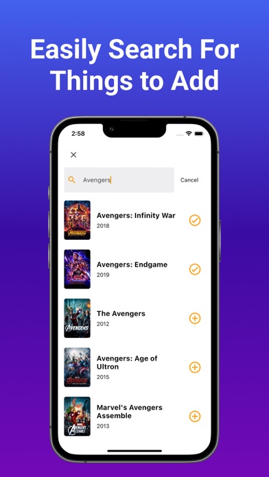 MyWatchlist: Movies & TV Shows screenshot 2