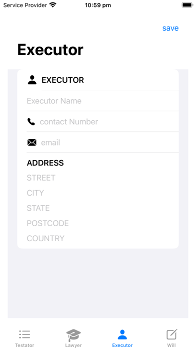 myWill screenshot 2