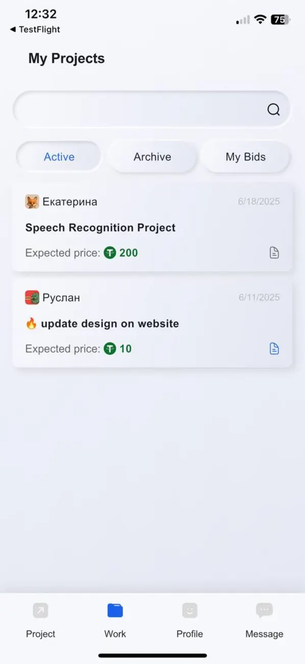 MyWork Freelance screenshot 2