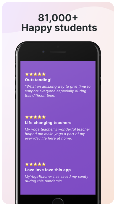 MyYogaTeacher: Learn Yoga LIVE screenshot 2