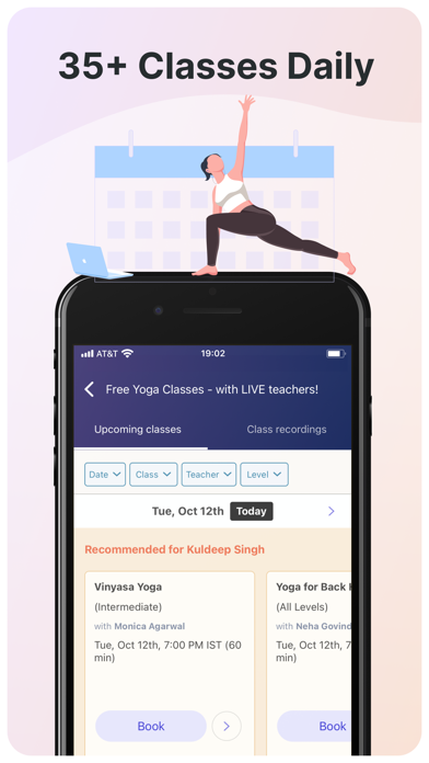 MyYogaTeacher: Learn Yoga LIVE screenshot 3