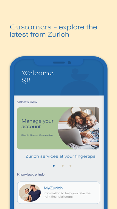 MyZurichLife screenshot 1