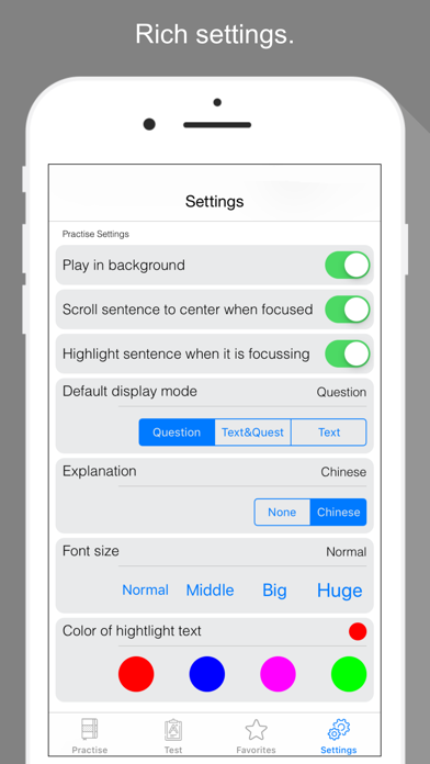 N1 Listening Practice screenshot 1