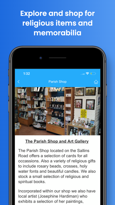 Naas Parish app screenshot 1