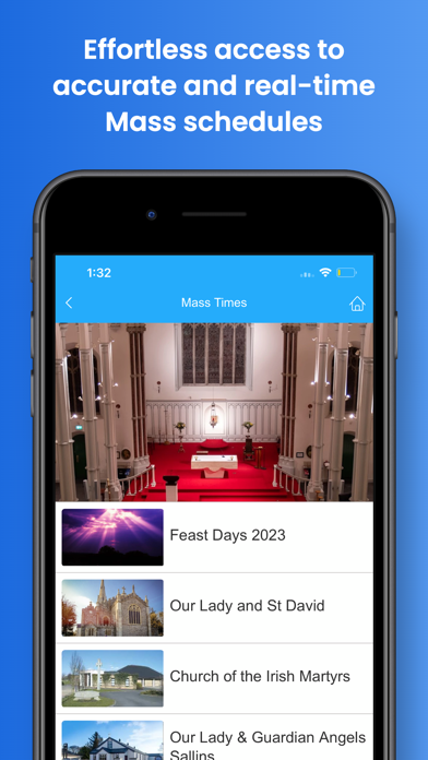 Naas Parish app screenshot 2