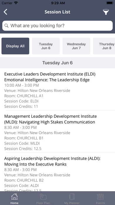 NABA Virtual Student Conf screenshot 3