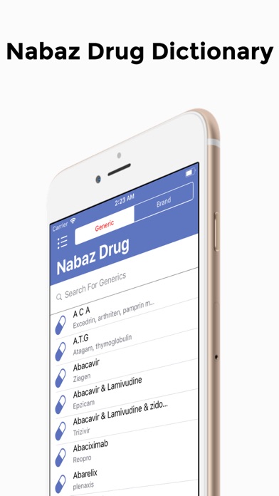 Nabaz Drug Dictionary screenshot 1