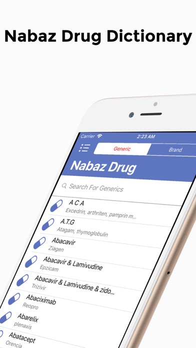 Nabaz Drug Dictionary screenshot 4