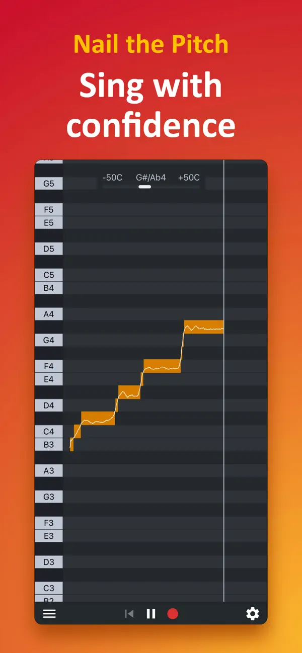 Nail the Pitch - Vocal Monitor screenshot 6