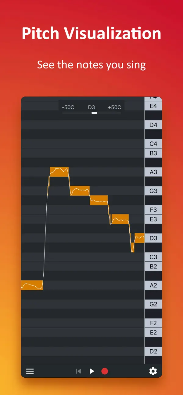 Nail the Pitch - Vocal Monitor screenshot 5