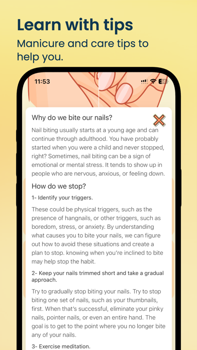 NailKeeper - Stop Biting Nails screenshot 1