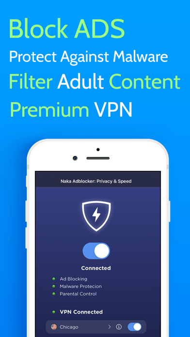 Naka AdBlocker VPN screenshot 3