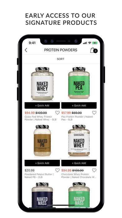 Naked Nutrition screenshot 2
