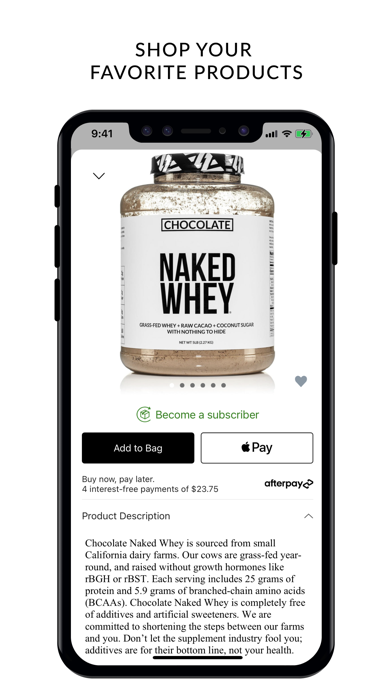 Naked Nutrition screenshot 3