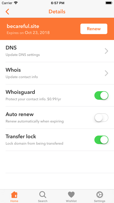 Namecheap screenshot 3