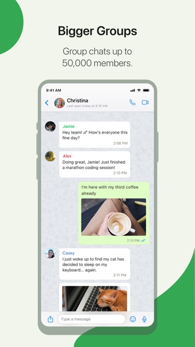 nandbox Messenger:Chat & Calls screenshot 2
