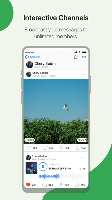 nandbox Messenger:Chat & Calls screenshot 3