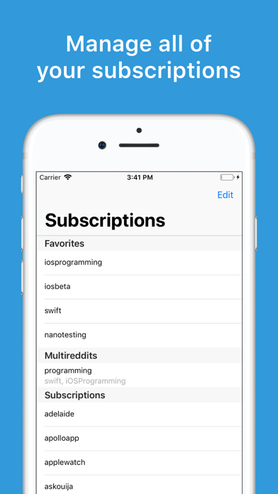Nano for Reddit screenshot 2
