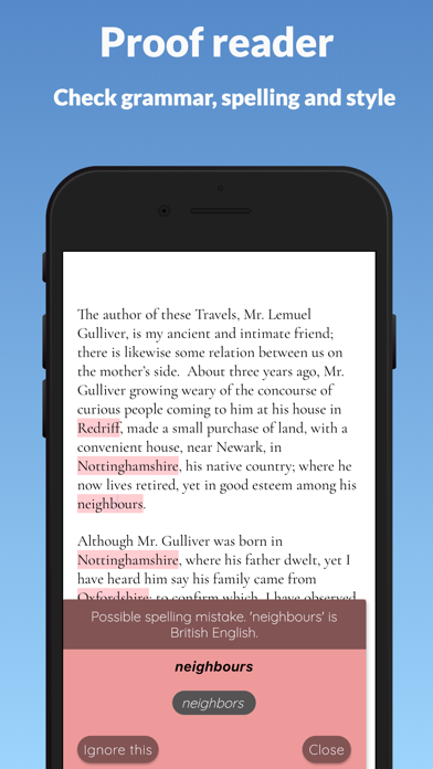 Narrative: Novel Writing App screenshot 1