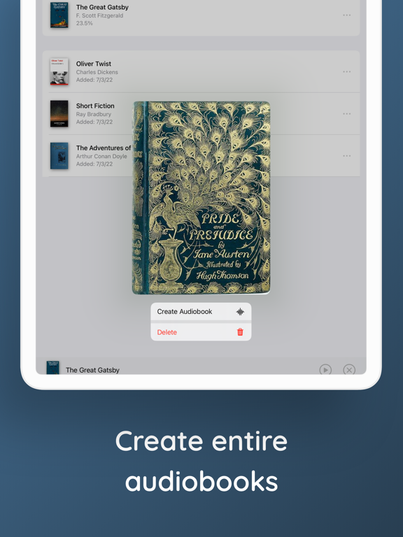 Narrator: Audiobook Maker screenshot 3