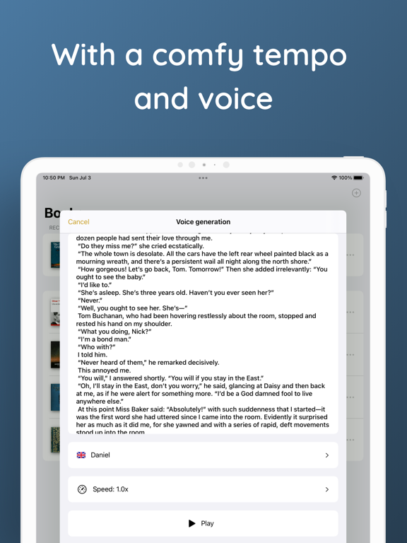 Narrator: Audiobook Maker screenshot 2