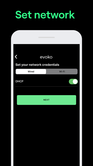 Naso device setup screenshot 3