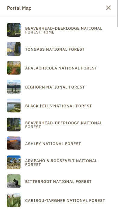 National Forest Explorer screenshot 2