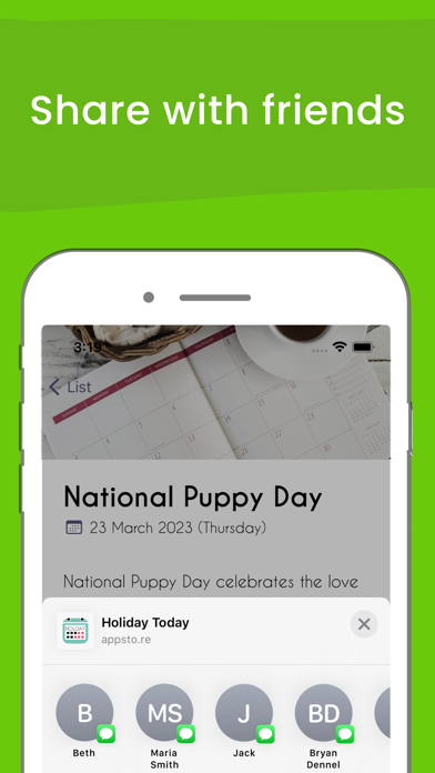 National Holiday Today screenshot 1