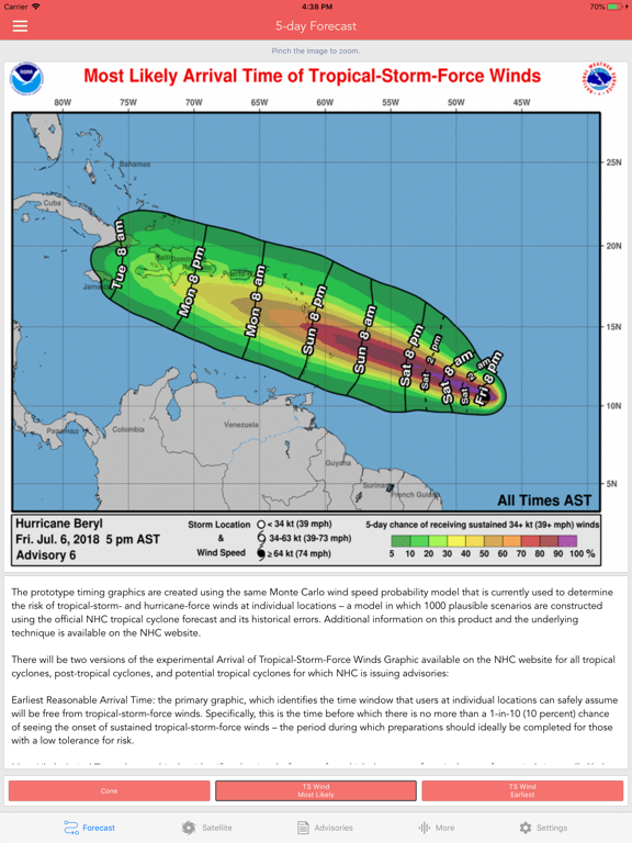 National Hurricane Center Data screenshot 8