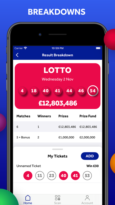 National Lottery Live Scanner screenshot 2