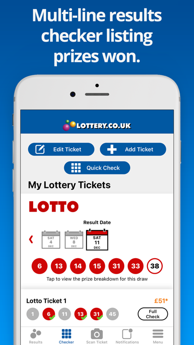 National Lottery Results screenshot 3