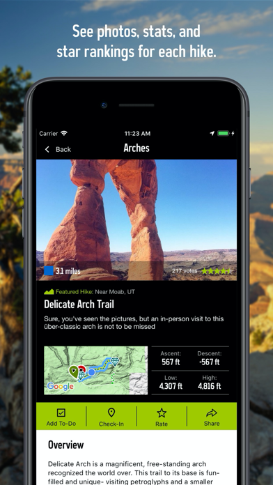 National Park Trail Guide screenshot 2