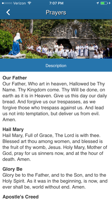 National Shrine Grotto Lourdes screenshot 1