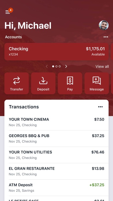 Native American Bank screenshot 2