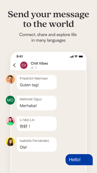 Native Chats screenshot 1