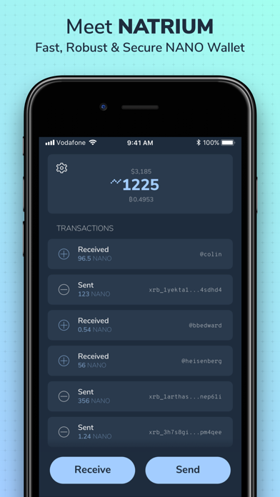 Natrium - NANO Wallet screenshot 10