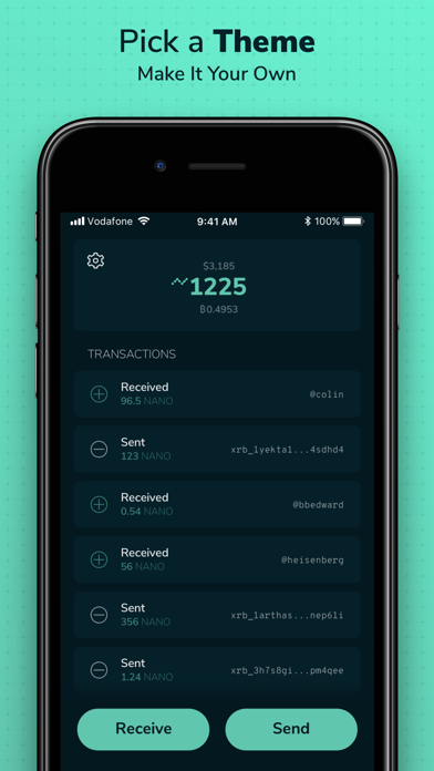 Natrium - NANO Wallet screenshot 3
