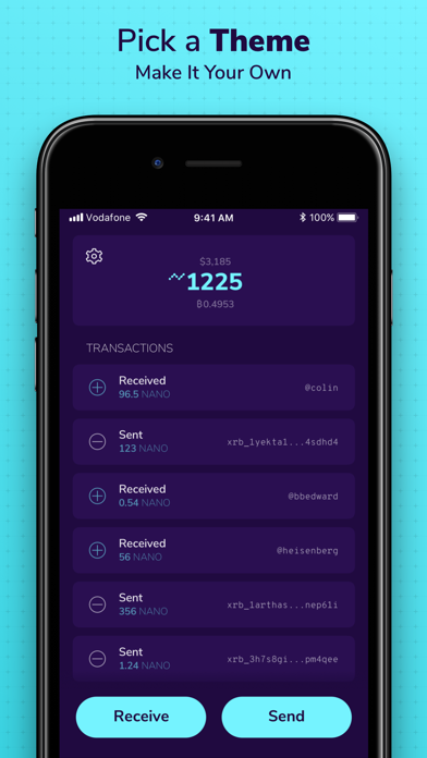 Natrium - NANO Wallet screenshot 2