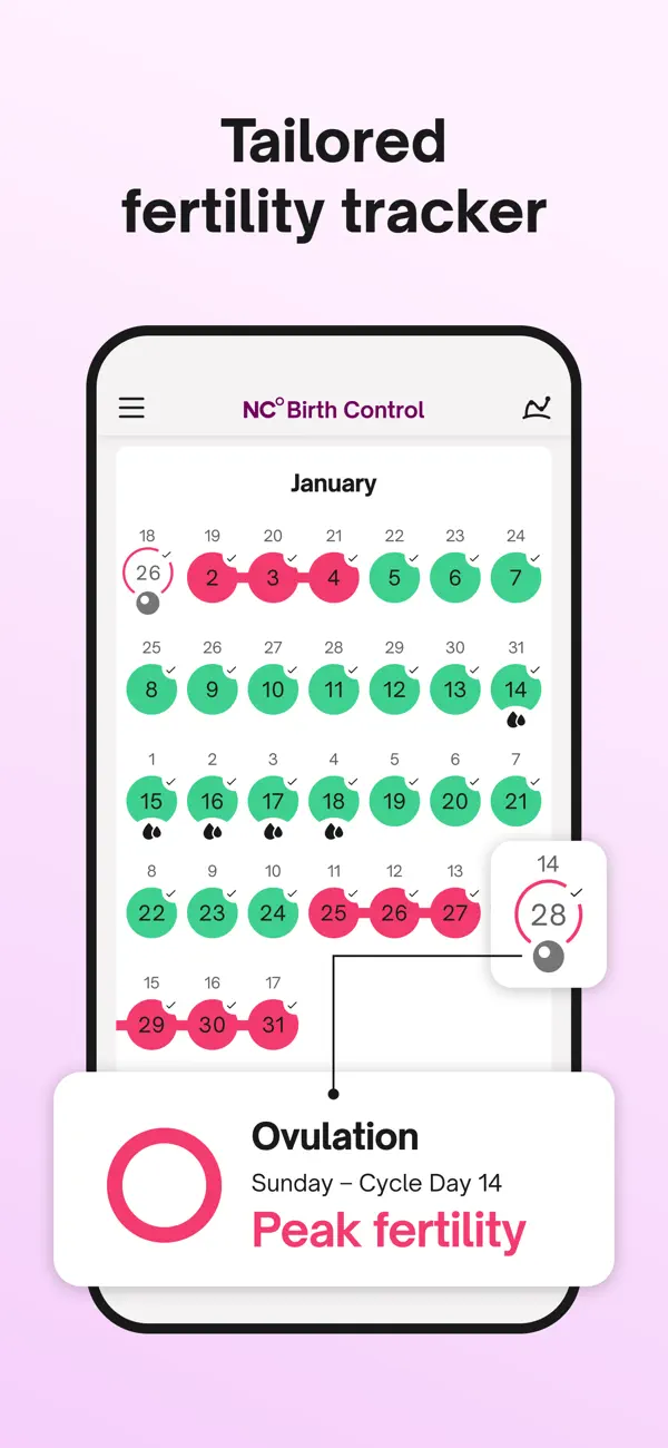 Natural Cycles Fertility App screenshot 4